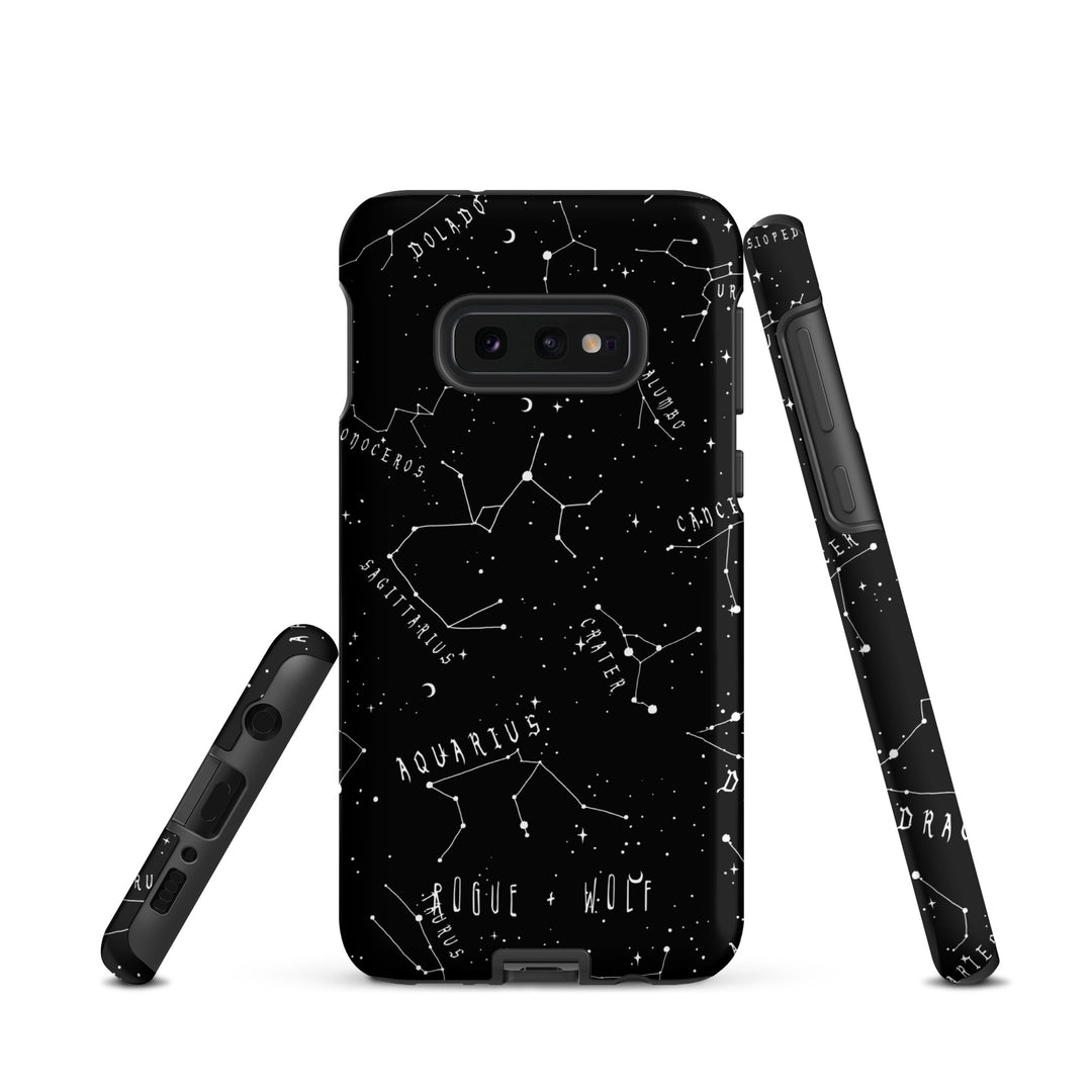 Stellar Tough Phone Case for Samsung - Constellations Magical Witchy Goth Cell Phone Cover Anti-Scratch Cool Gothic Gift