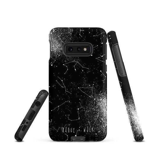 Constellation Tough Phone Case for Samsung - Shockproof Anti-scratch Witchy Goth Cover Cool Gothic Christmas Gifts