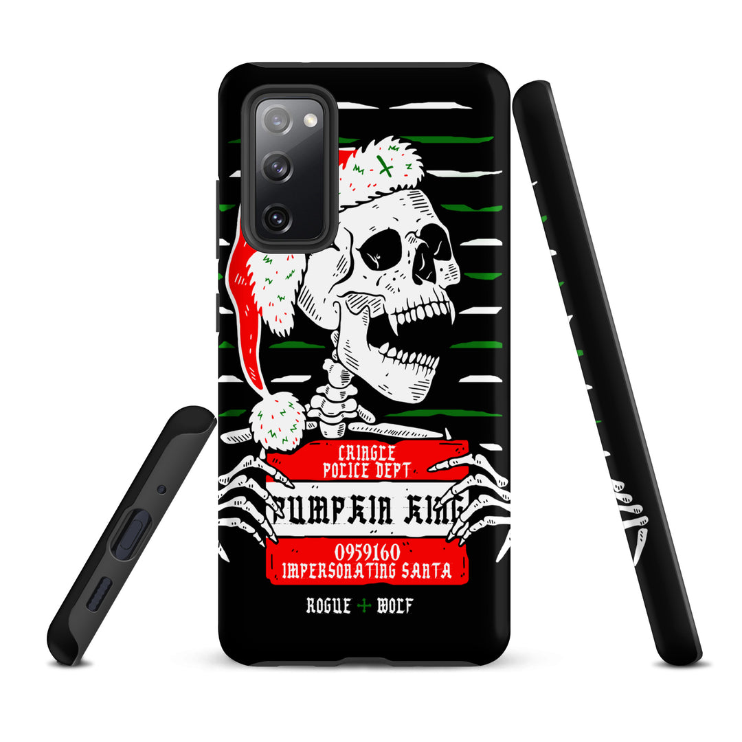 Pumpkin King Tough Phone Case for Samsung - Xmas Goth Anti-scratch Cover Witchy Christmas Gothic Gifts
