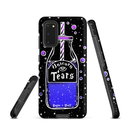 Unicorn Tears Tough Phone Case for Samsung - Witchy Goth Shockproof Anti-scratch Cover Gothic Phone Accessories