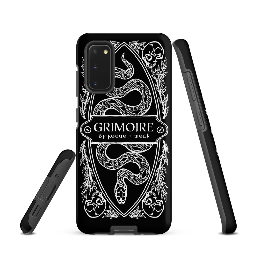 Grimoire Tough Phone Case for Samsung - Shockproof Anti-scratch Witchy Goth Accessories Cover