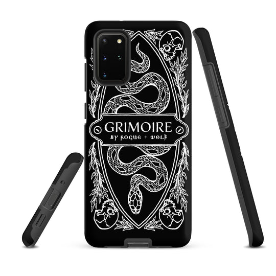 Grimoire Tough Phone Case for Samsung - Shockproof Anti-scratch Witchy Goth Accessories Cover