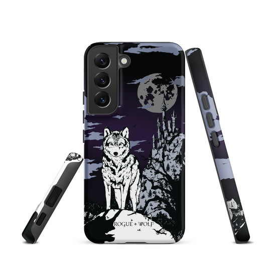 Castle Whitewolf Tough Phone Case for Samsung - Witchy Goth Anti-scratch Shockproof Accessories Cover