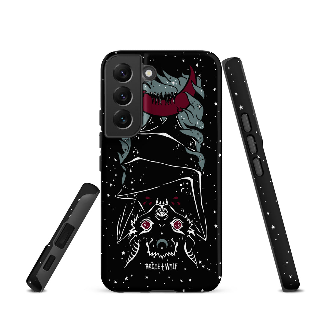 Vampire Bat Tough Phone Case for Samsung Rogue + Wolf Plastic Gothic phone case Vampire Bat Tough Phone Case for Samsung Rogue + Wolf Plastic Gothic phone case