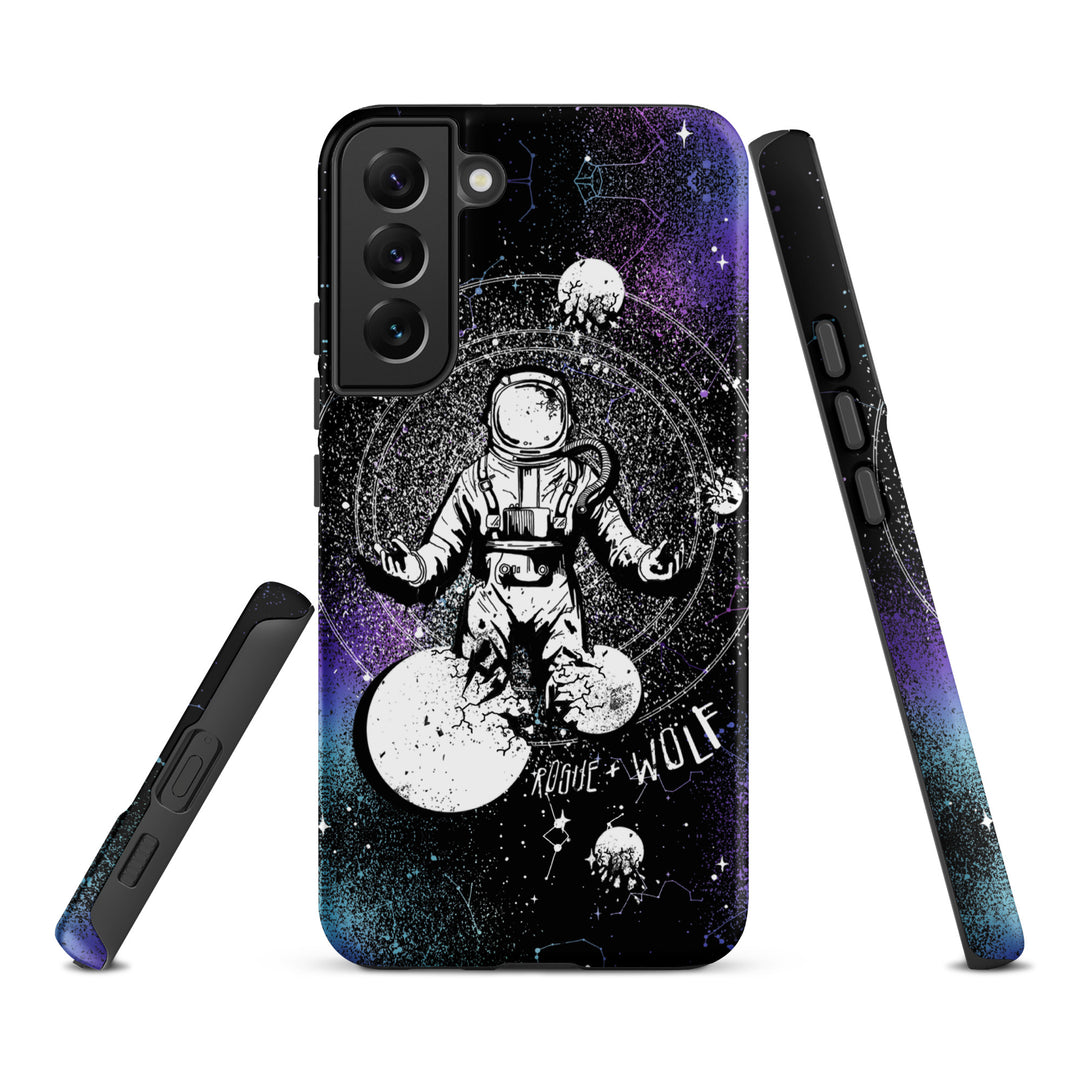 Cosmic Explorer Tough Phone Case for Samsung - Anti-scratch Shockproof Witchy Phone Cover Goth Gifts