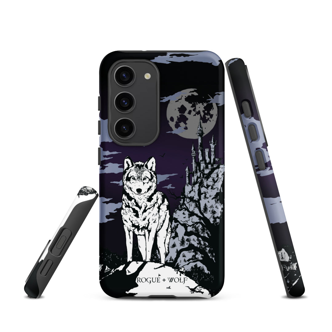 Castle Whitewolf Tough Phone Case for Samsung - Witchy Goth Anti-scratch Shockproof Accessories Cover