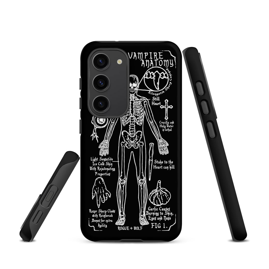 Vampire Anatomy Tough Phone Case for Samsung - Shockproof Anti-scratch Witchy Goth Accessory Cover