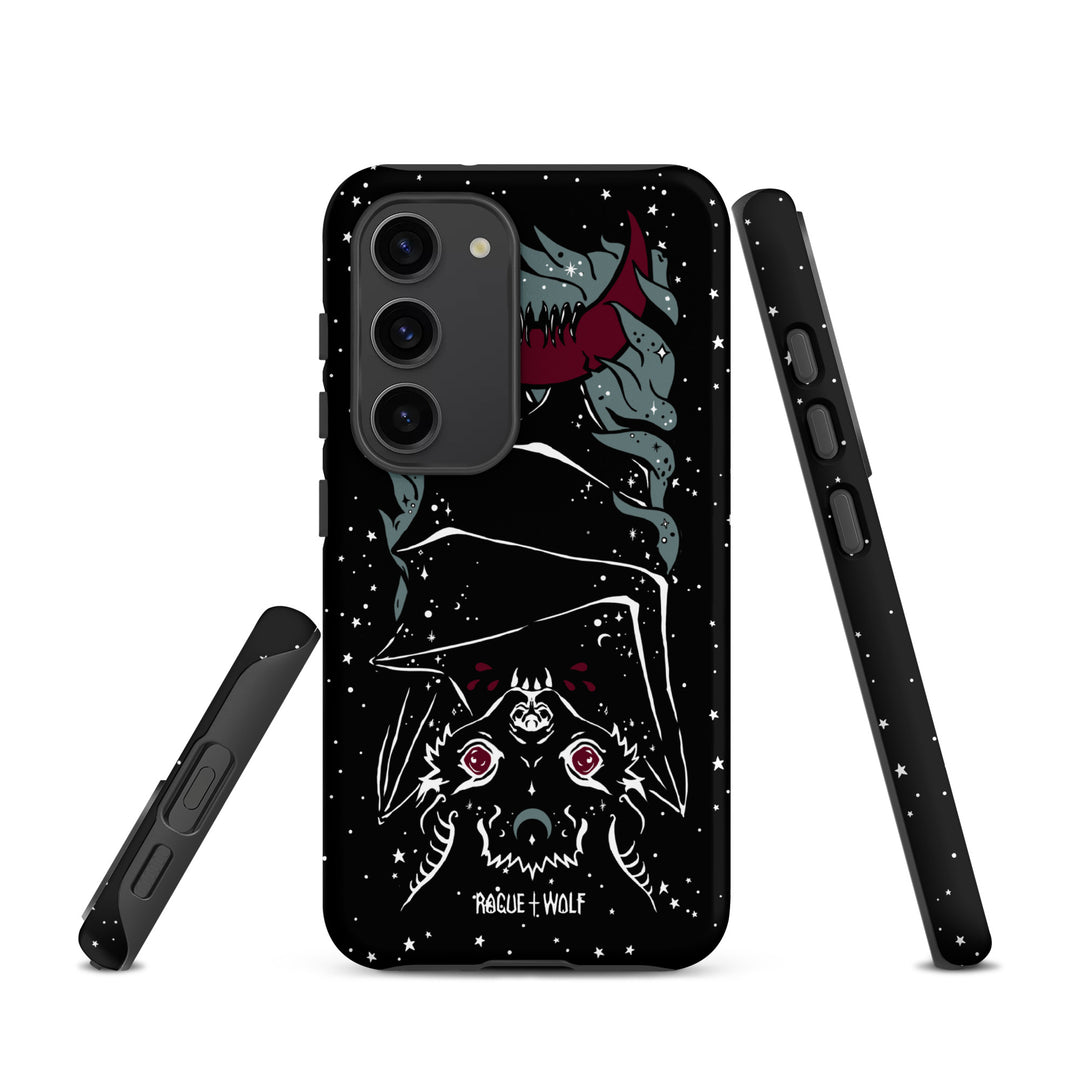Vampire Bat Tough Phone Case for Samsung - Witchy Goth Anti-scratch Shockproof Case Cover