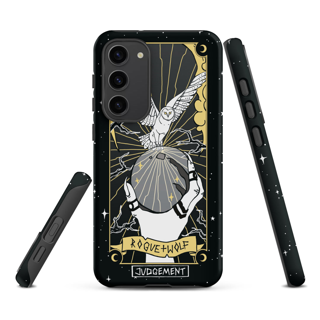 Judgement Tarot Tough Phone Case for Samsung - Witchy Goth Anti-Scratch & Shockproof Cover