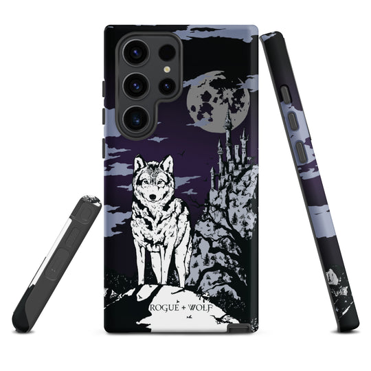 Castle Whitewolf Tough Phone Case for Samsung - Witchy Goth Anti-scratch Shockproof Accessories Cover