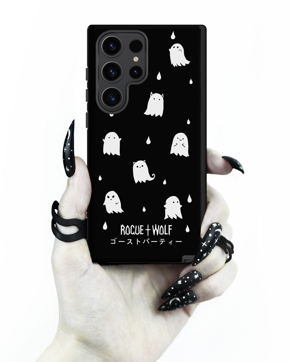 Ghost Party Tough Phone Case for Samsung - Shockproof Anti-scratch Goth Witchy Phone Accessories Cover