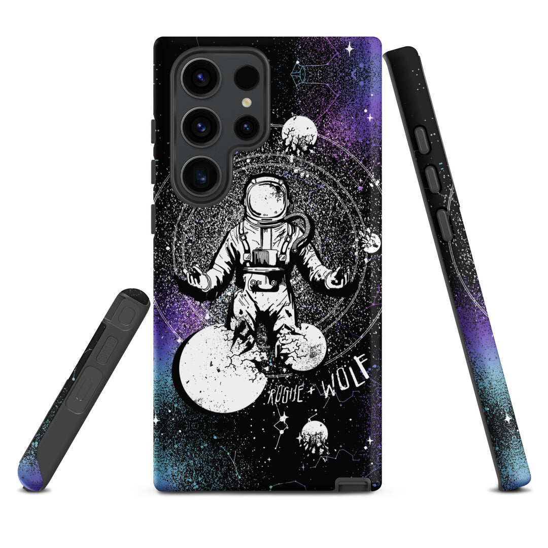 Cosmic Explorer Tough Phone Case for Samsung - Anti-scratch Shockproof Witchy Phone Cover Goth Gifts