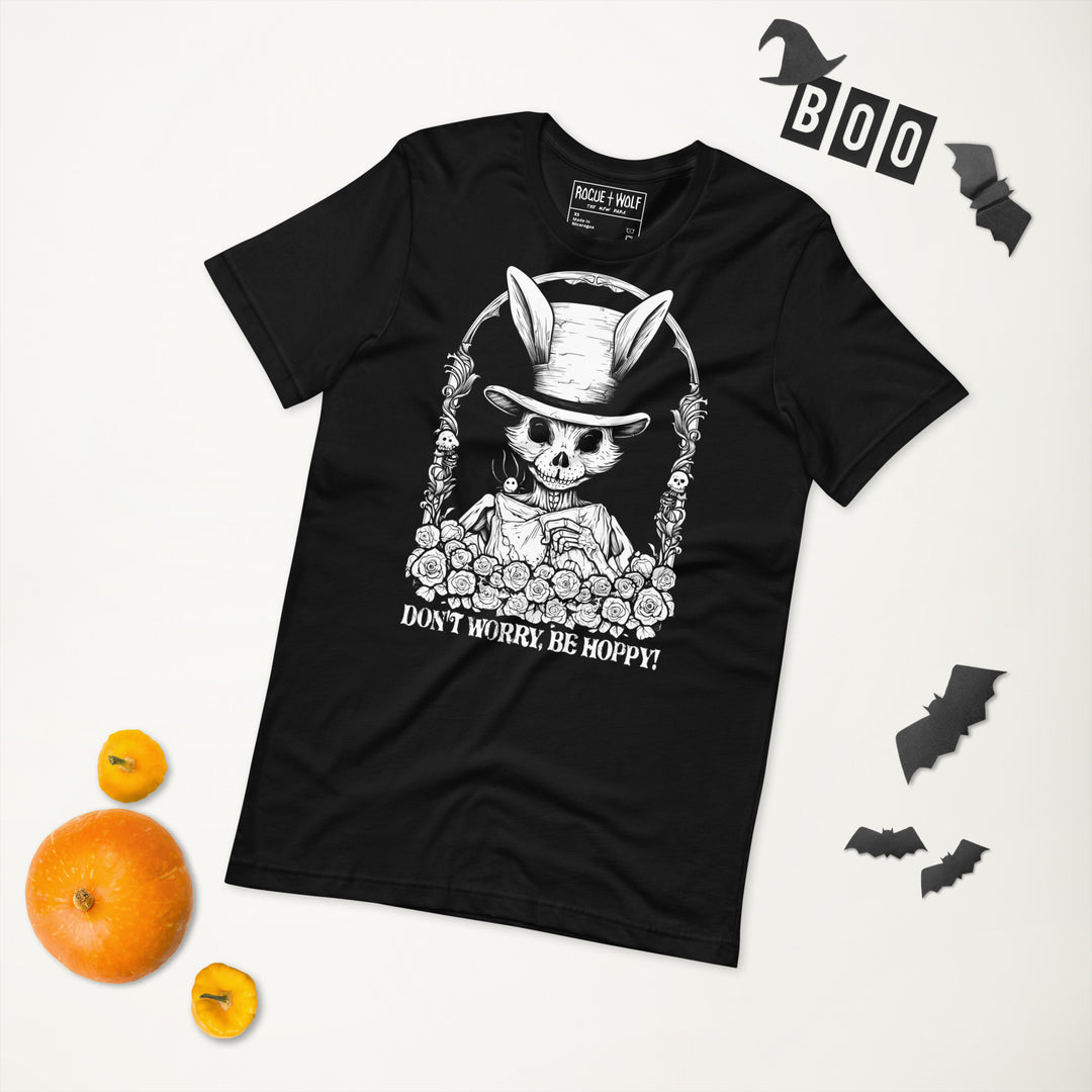 Advice from a Dead Rabbit Tee - Alt Goth T-Shirt Unisex Halloween Dark Academia Grunge Witchy Aesthetic