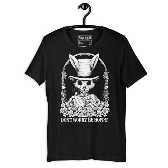 Advice from a Dead Rabbit Tee - Alt Goth T-Shirt Unisex Halloween Dark Academia Grunge Witchy Aesthetic