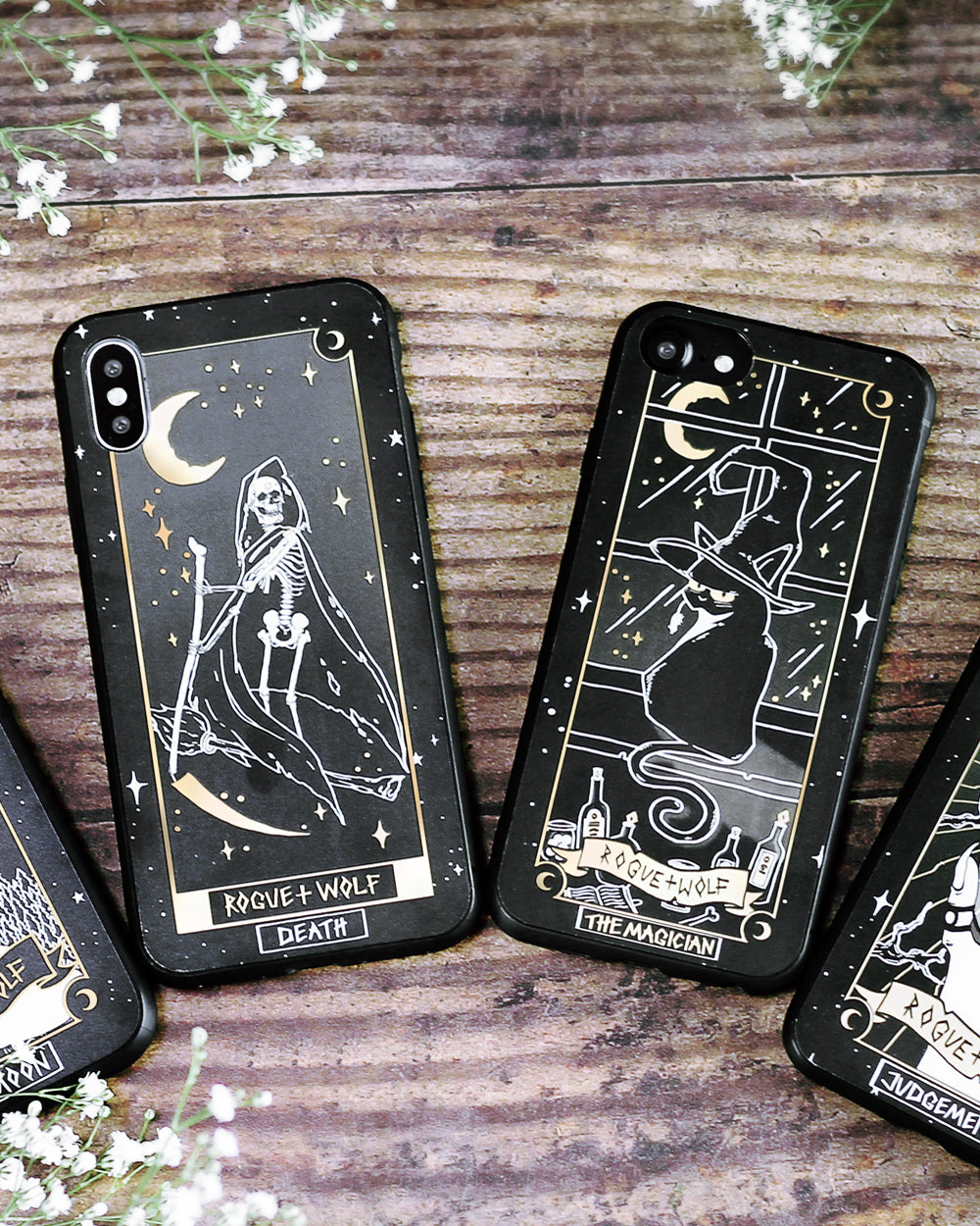 The Magician Tarot Phone Case - Mirror Gold Details