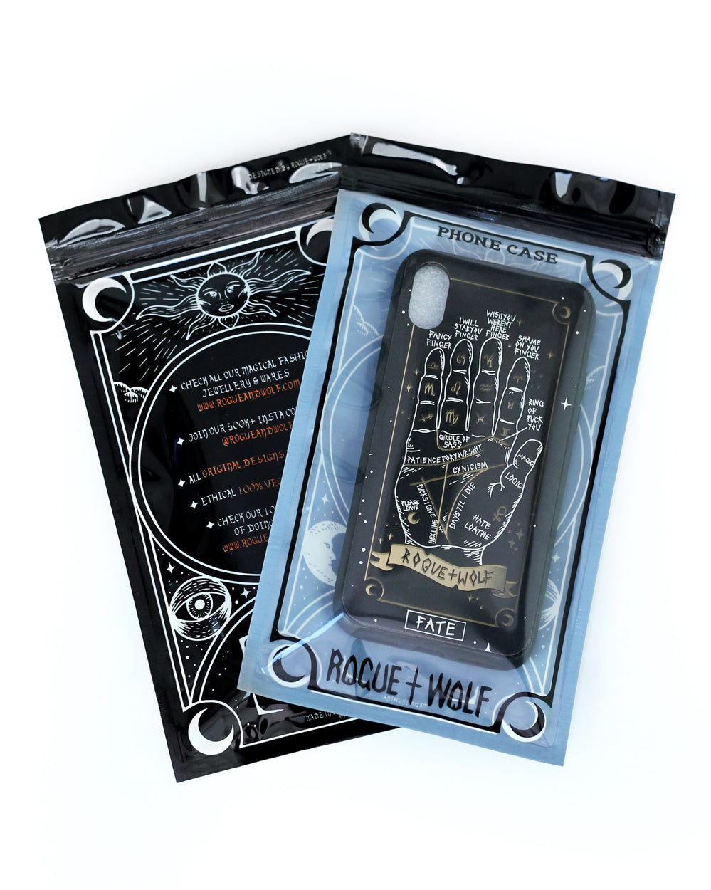 Fate Tarot Phone Case - Mirror Gold Details