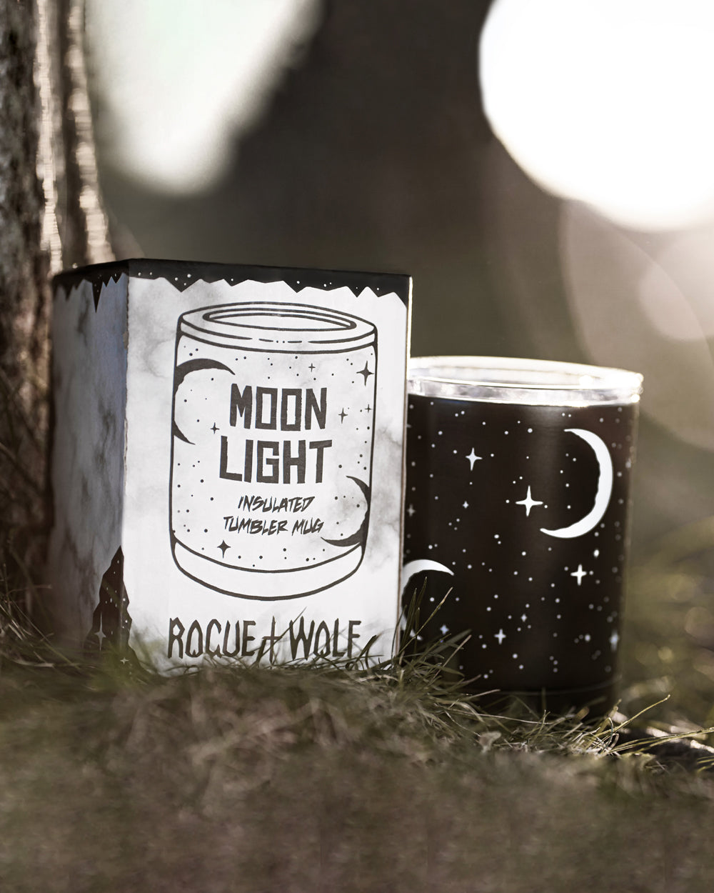 Moonlight Insulated Tumbler Mug - 280ml / 10oz – Rogue + Wolf