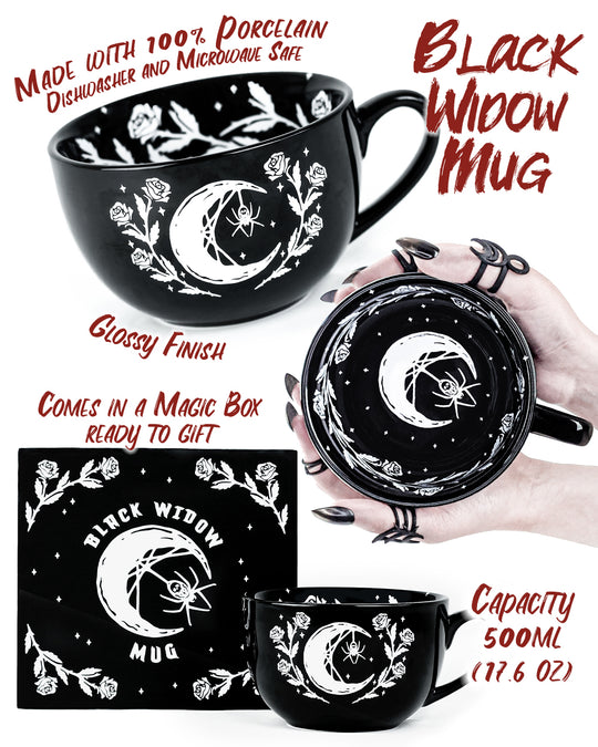 Black Widow Mug