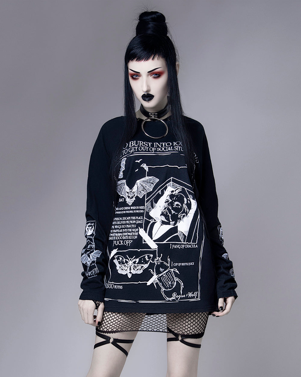 Dramatic Exit Spell - Long Sleeve Tee – Rogue + Wolf