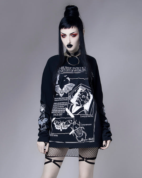 Dramatic Exit Spell - Long Sleeve Tee