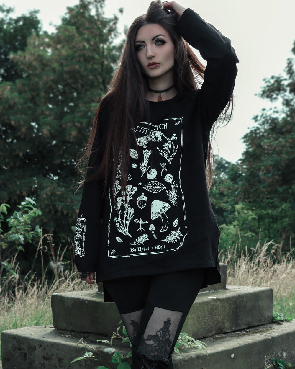 Forest Witch Long Sleeve Tee