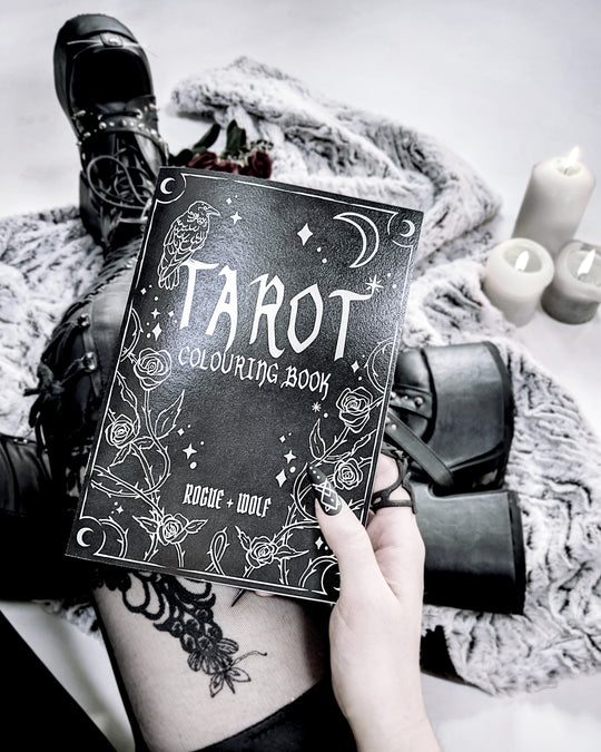 Tarot Colouring Book
