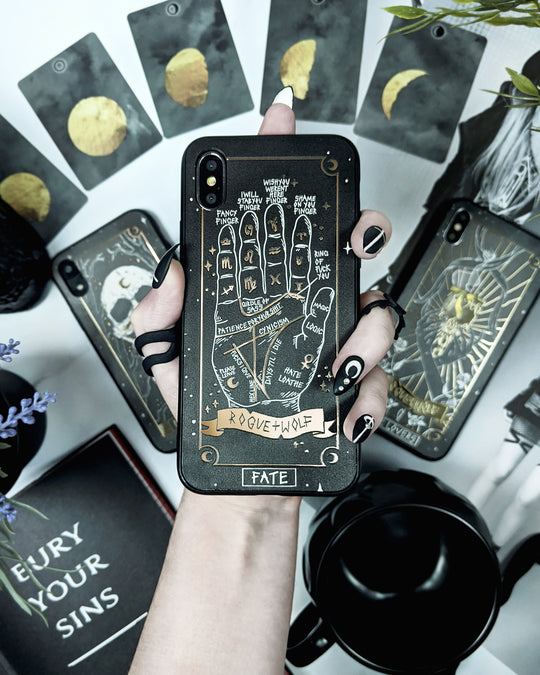 Fate Tarot Phone Case - Mirror Gold Details