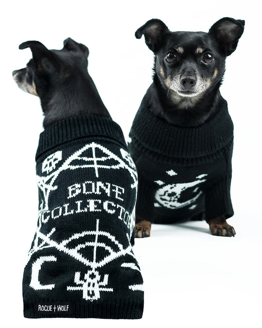 Bone Collector Knitted Pet Sweater - Dog or Cat
